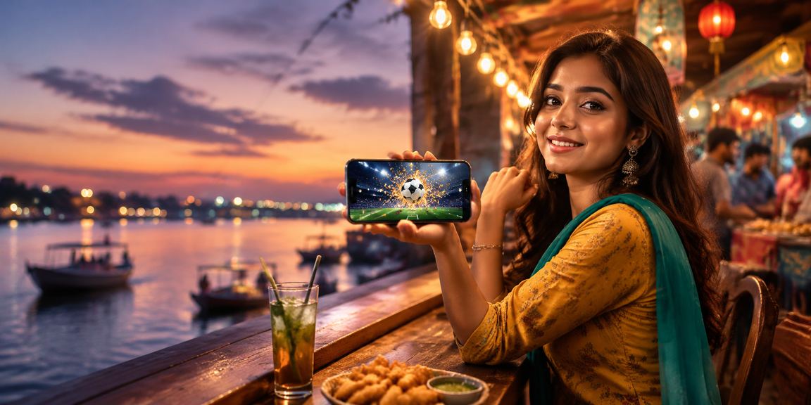 bc666 মোবাইলে পয়েন্ট রিডিম — রাতের বাজারে স্মার্টফোনে পুরস্কার সংগ্রহের দৃশ্য